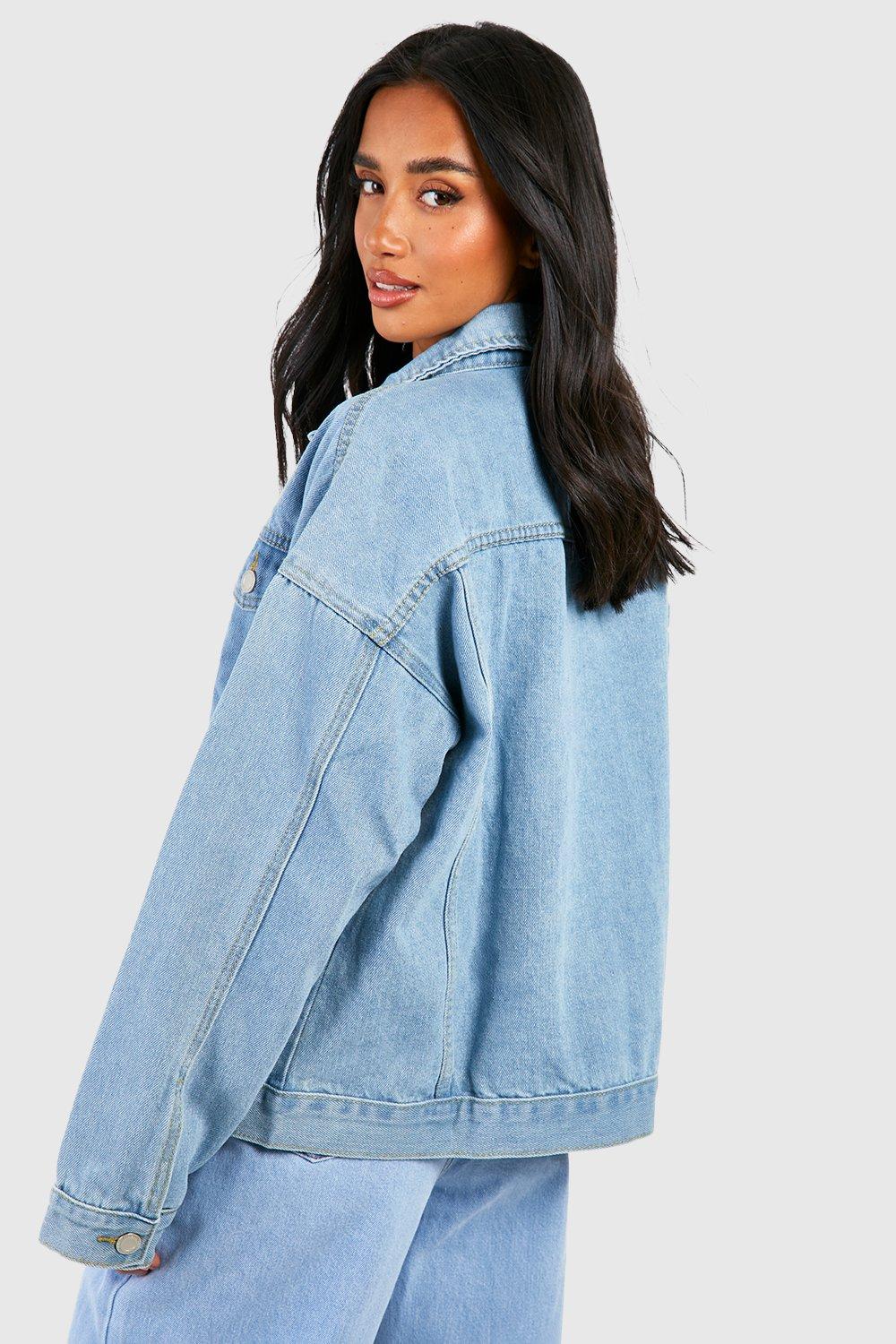 Petite veste discount en jean femme